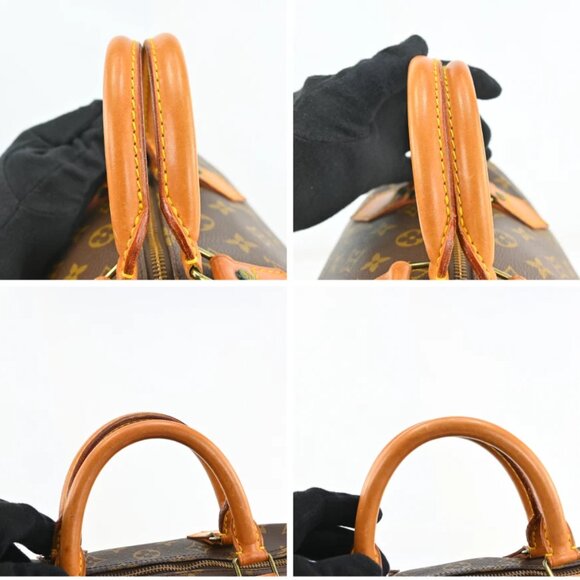 LOUIS VUITTON Monogram Speedy 30 Hand Bag bsj685-102125 - Picture 8 of 16